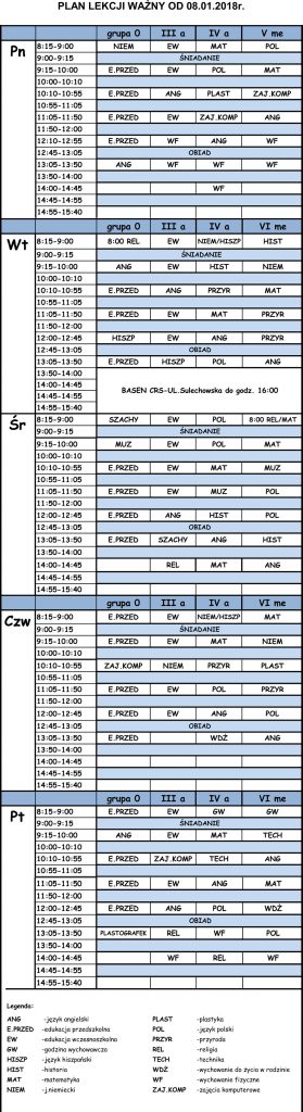plan lekcji SSP1 - SSP1